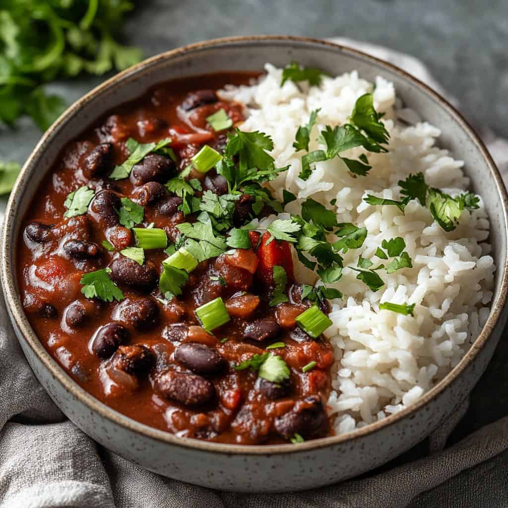 Veggie red beans and rice