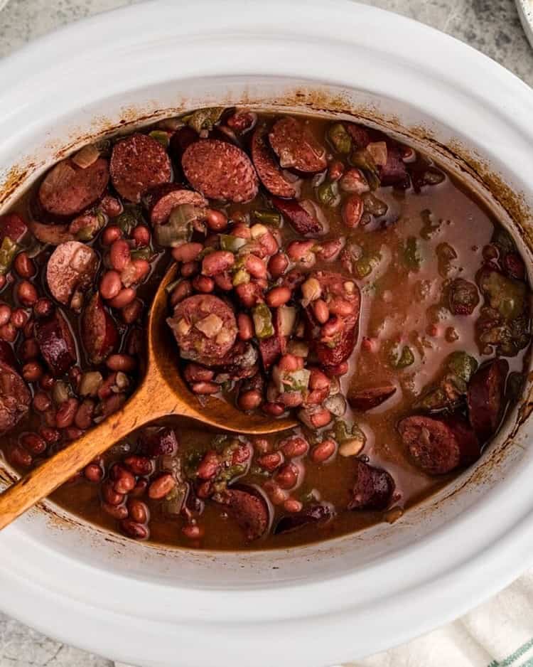 Red beans and rice crockpot