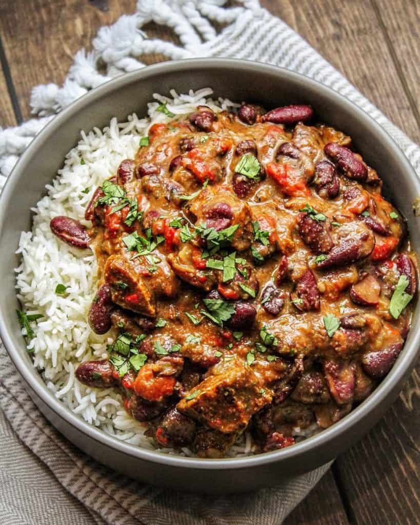 Creole red beans and rice