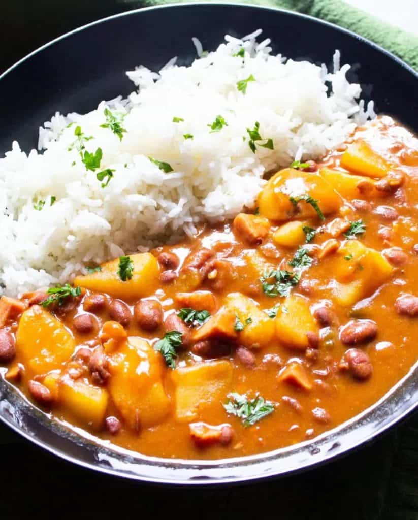 Cuban red beans and rice