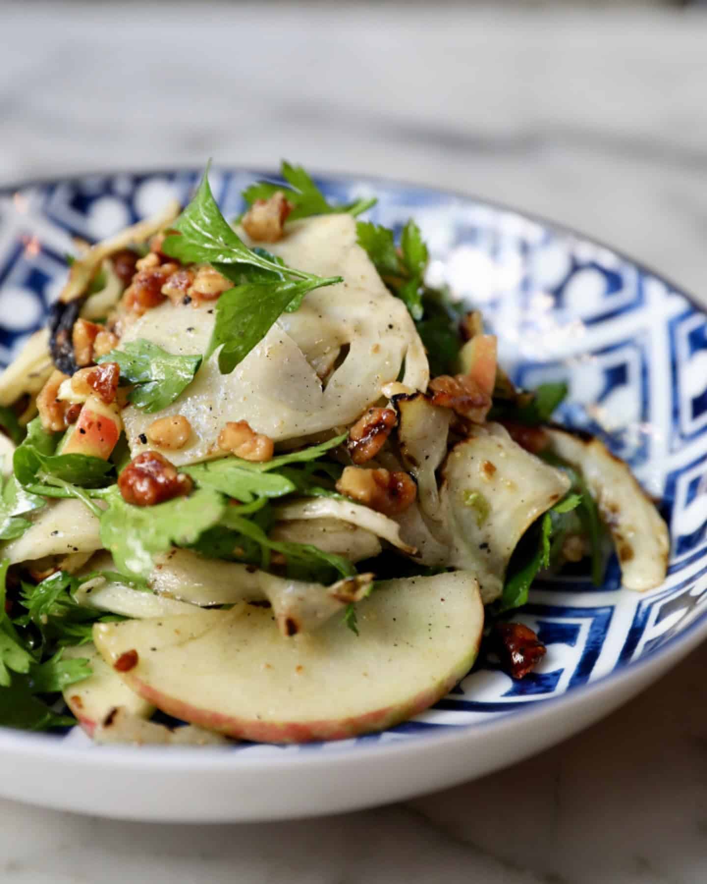 apple-fennel-salad 1. Walnut Apple Fennel Salad