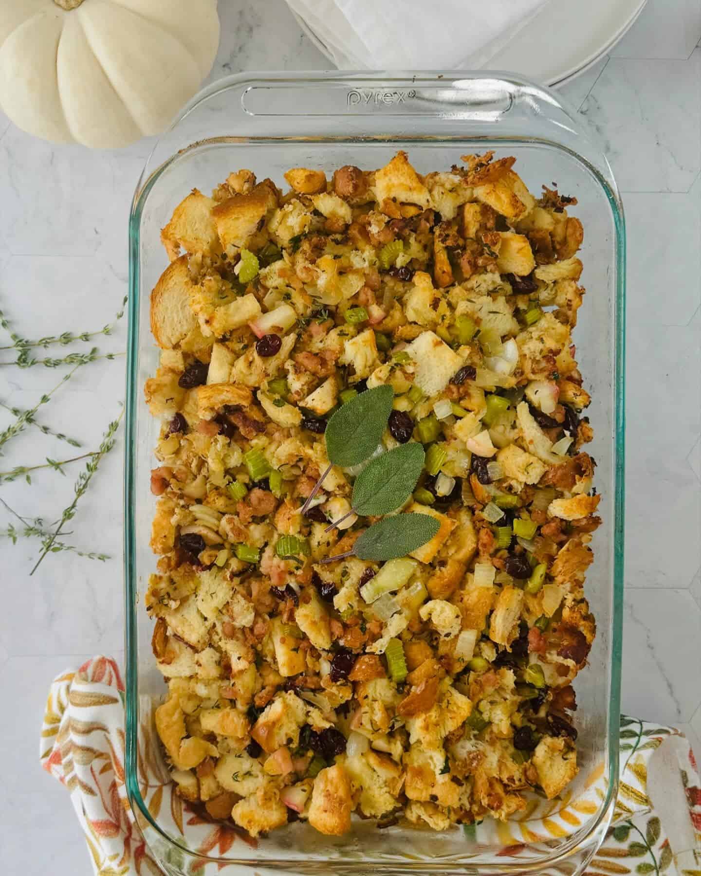apple-sausage-stuffing-recipe-card 5. Apple Sausage Stuffing