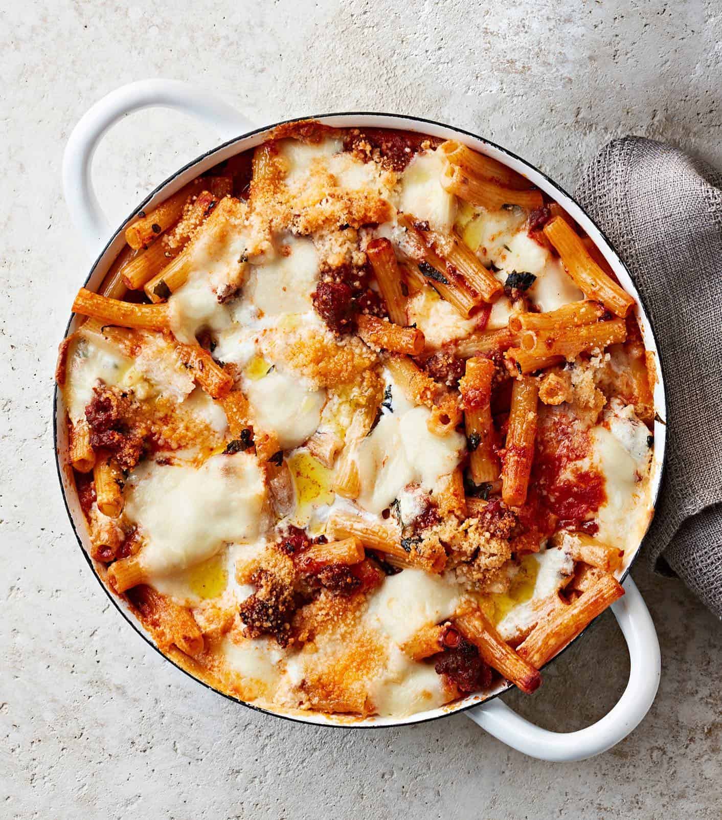 baked-ziti 2. Baked Ziti