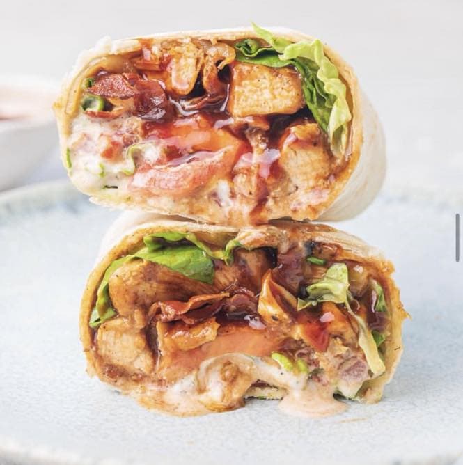 5. BBQ Chicken Wrap