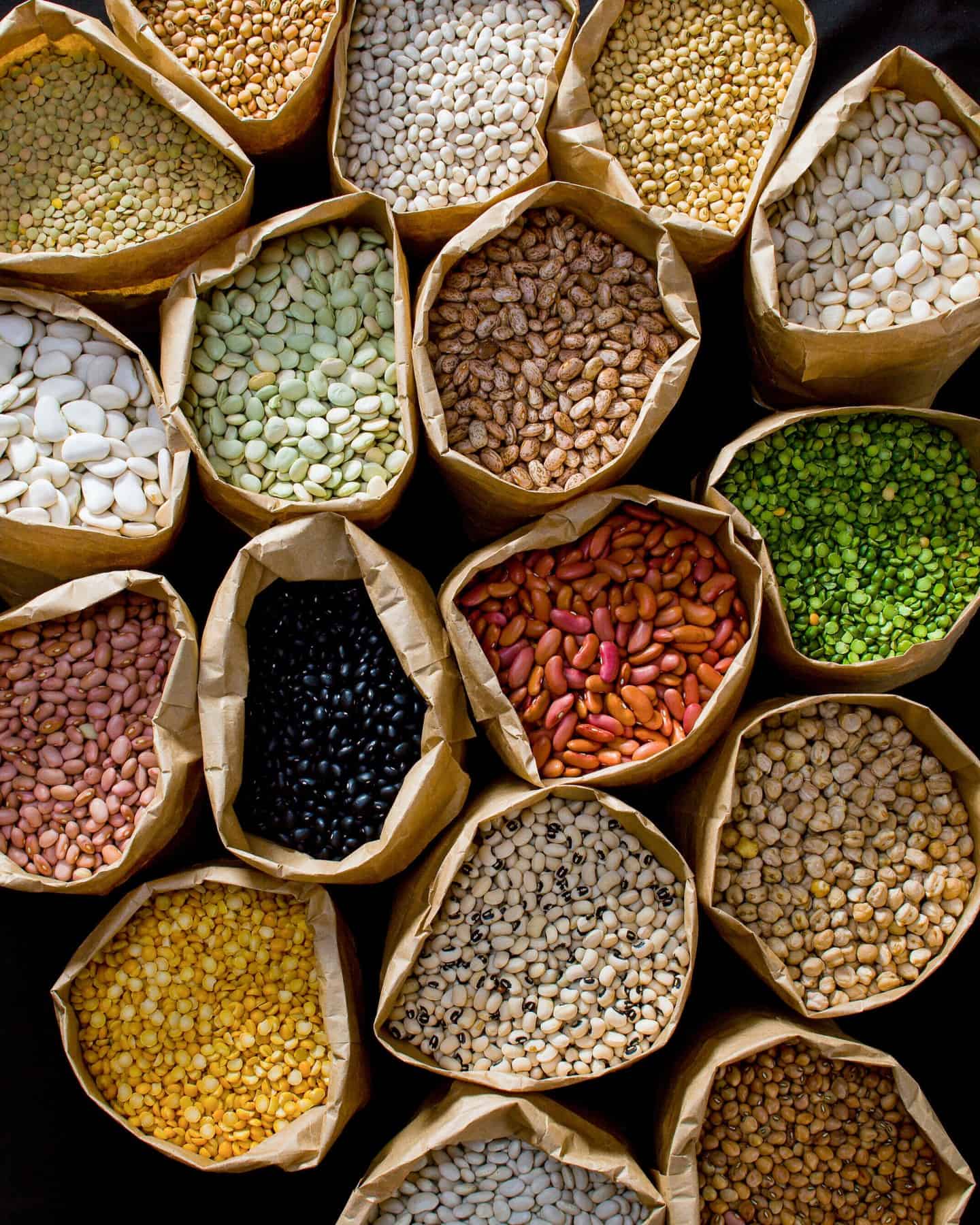 bean-varieties variety of beans that can be used in this chili recipe