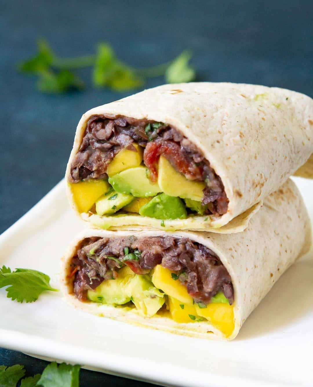 9. Spicy Black Bean Wrap
