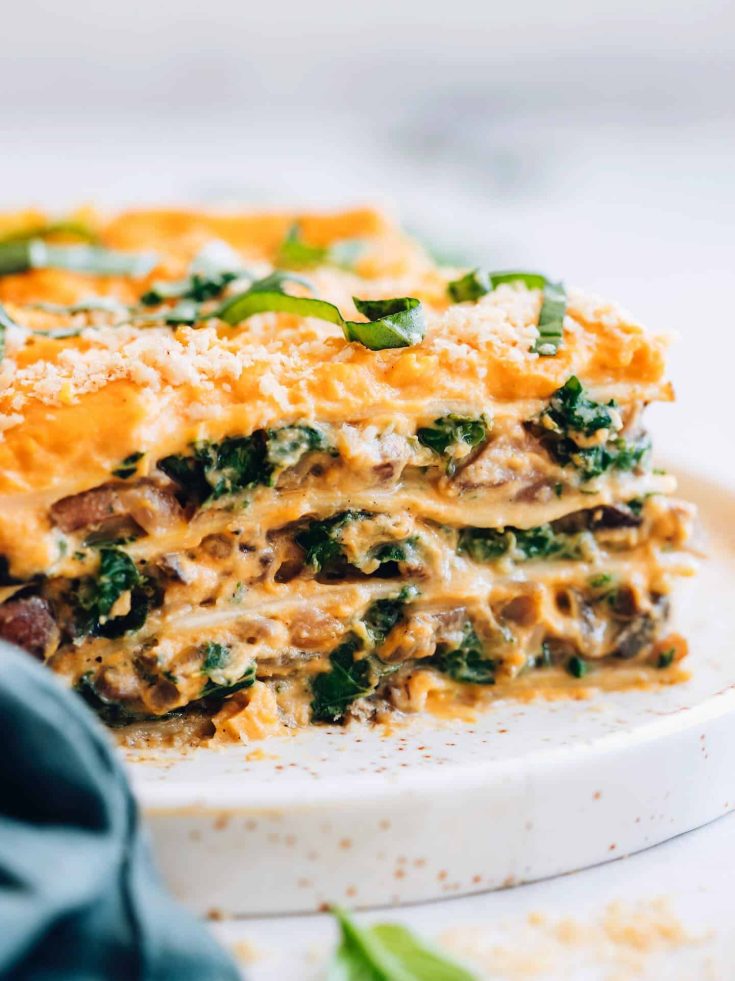 Creamy Butternut Squash Lasagna with Sage and Ricotta