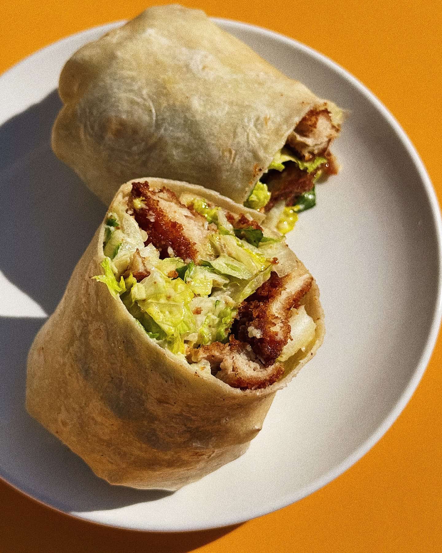 1. Grilled Chicken Caesar Wrap