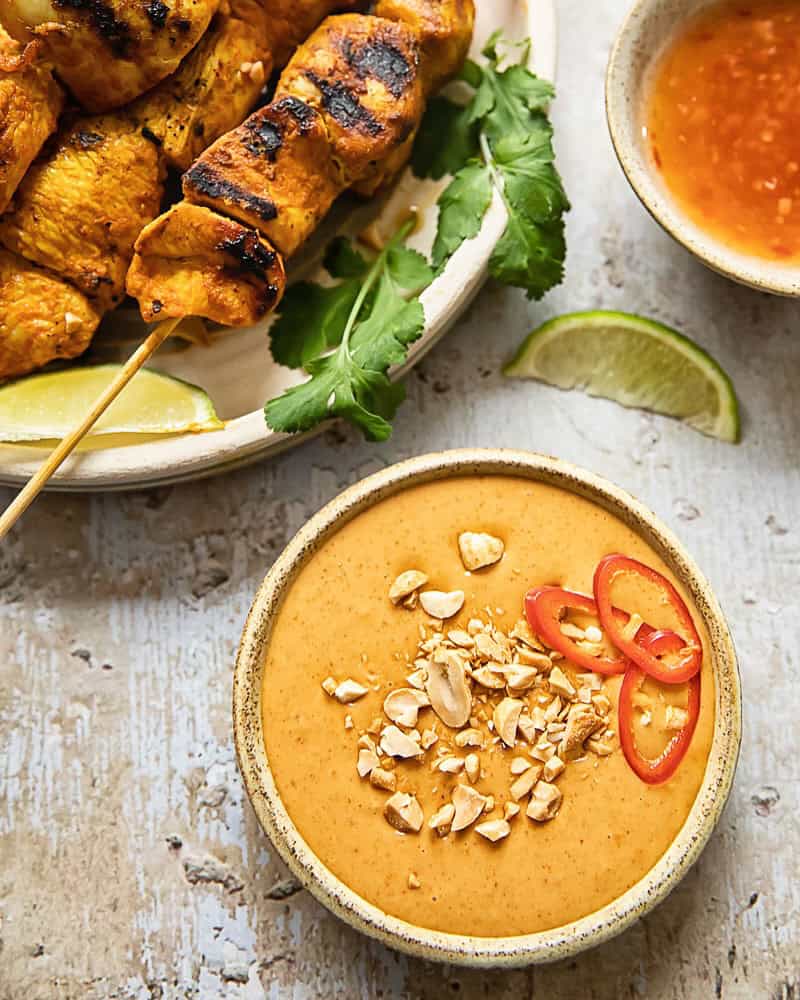 peanut sauce for chicken satay