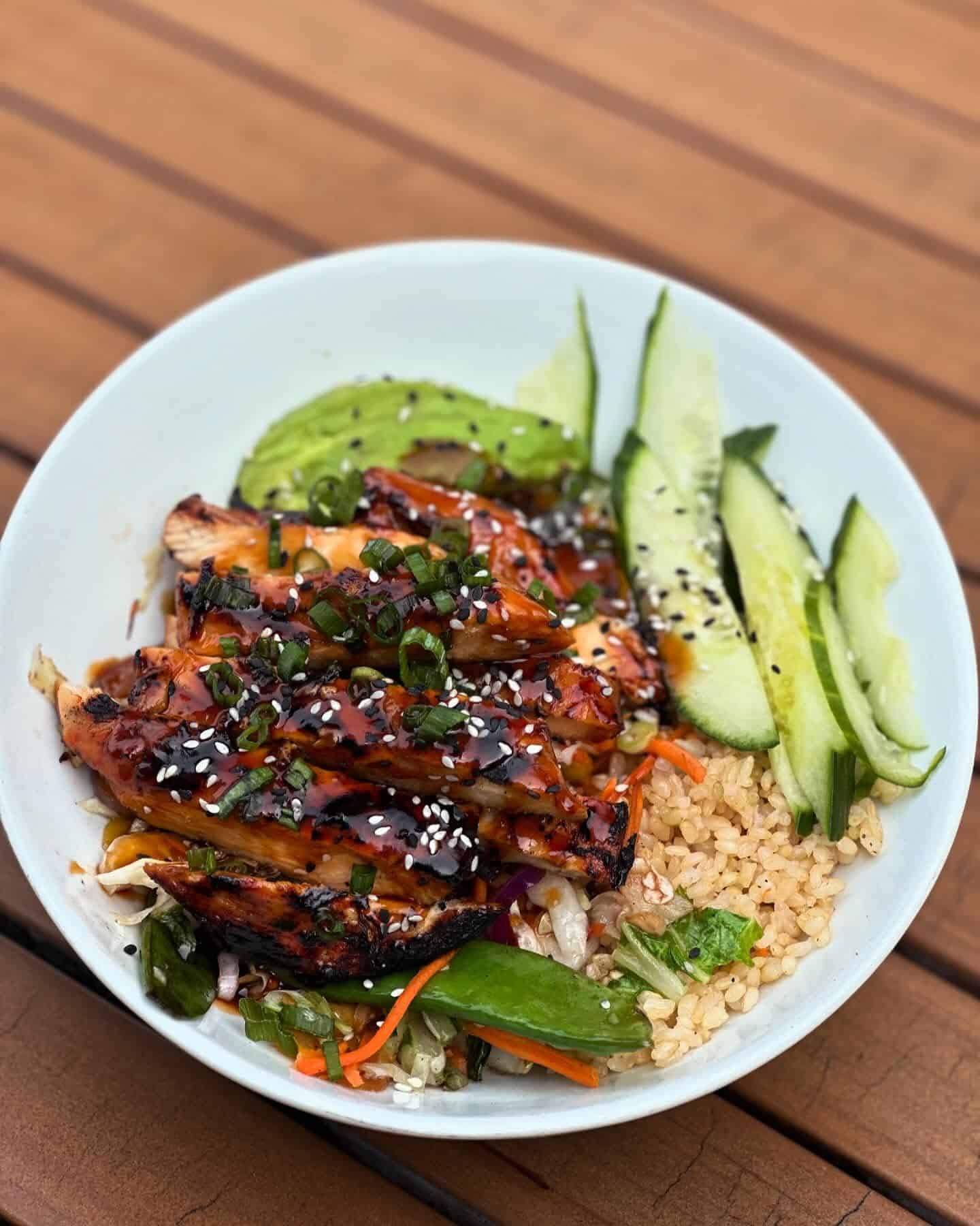 4. Teriyaki Chicken Rice Bowl