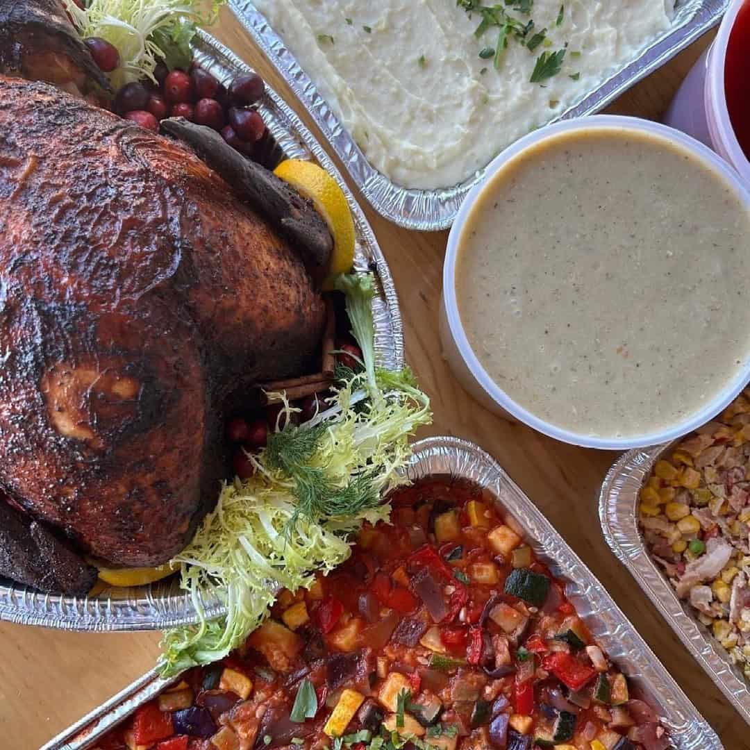 cider-turkey 1. Cider-Glazed Turkey