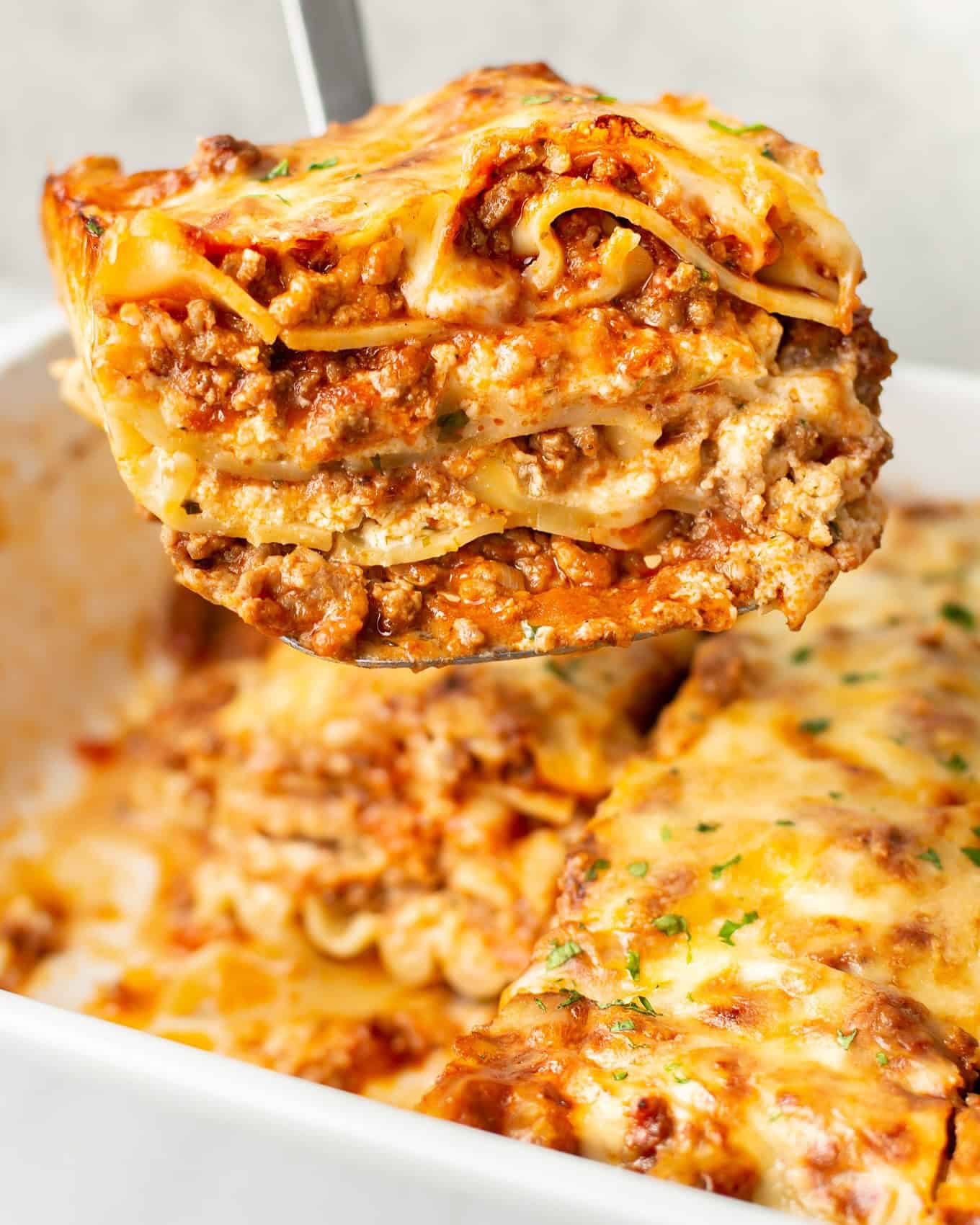 7. Classic Lasagna