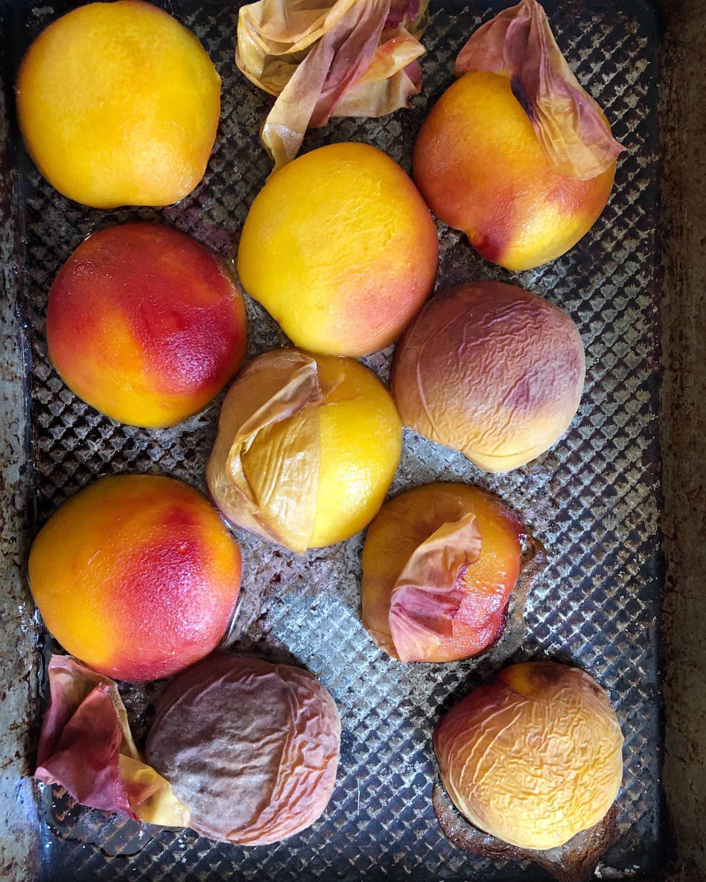 slightly cooked peaches for hot pack canning method