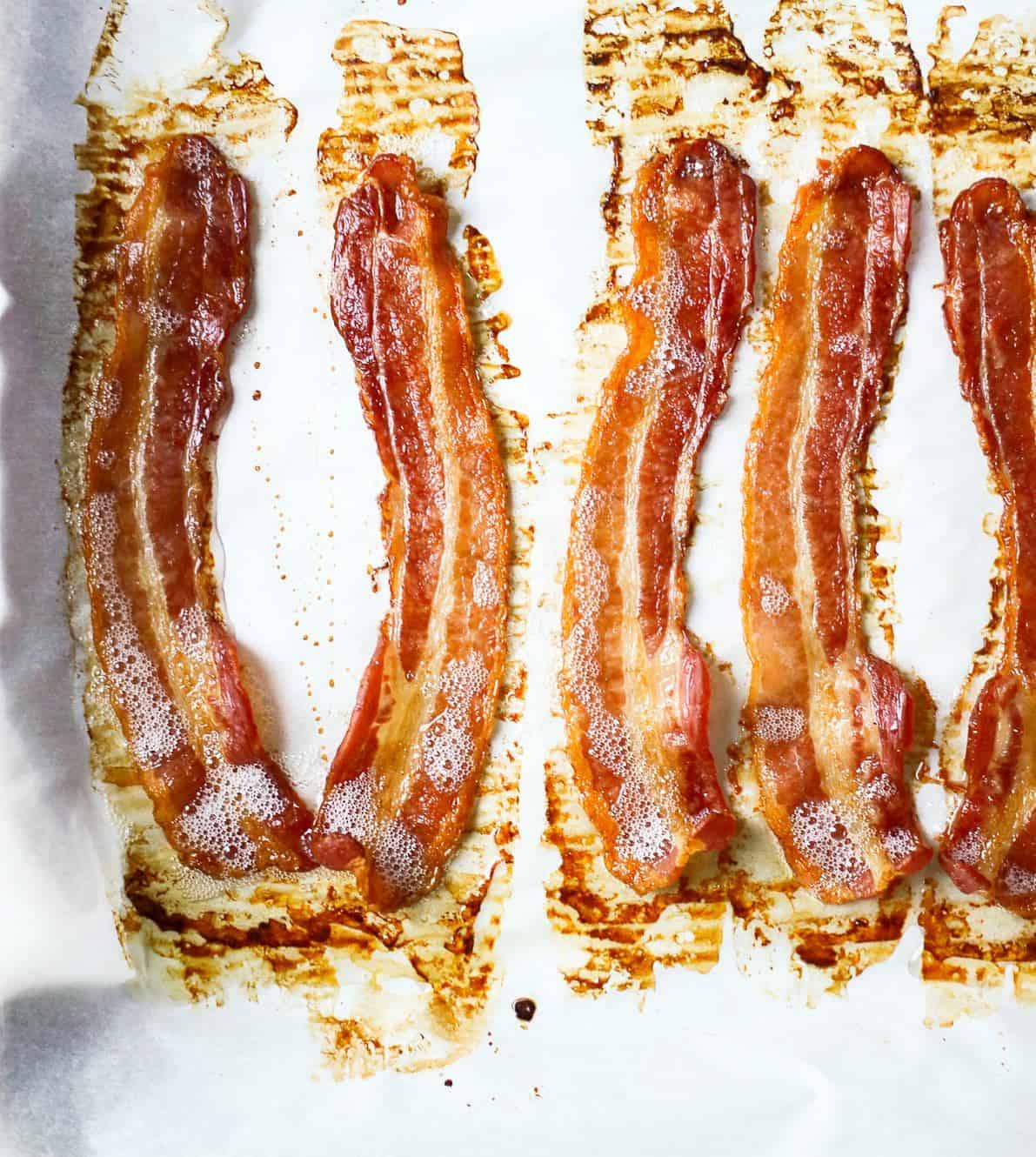 crispy-oven-bacon crispy bacon cooked in the oven