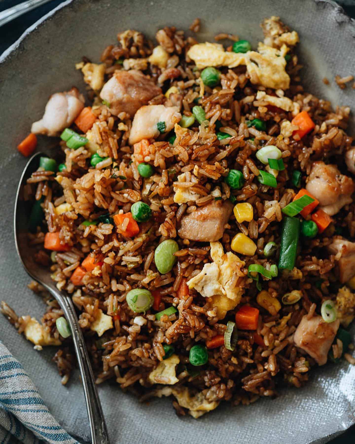 easy-fried-rice 5. Quick and Easy Fried Rice