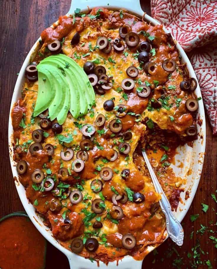 Easy Enchilada Casserole Recipe