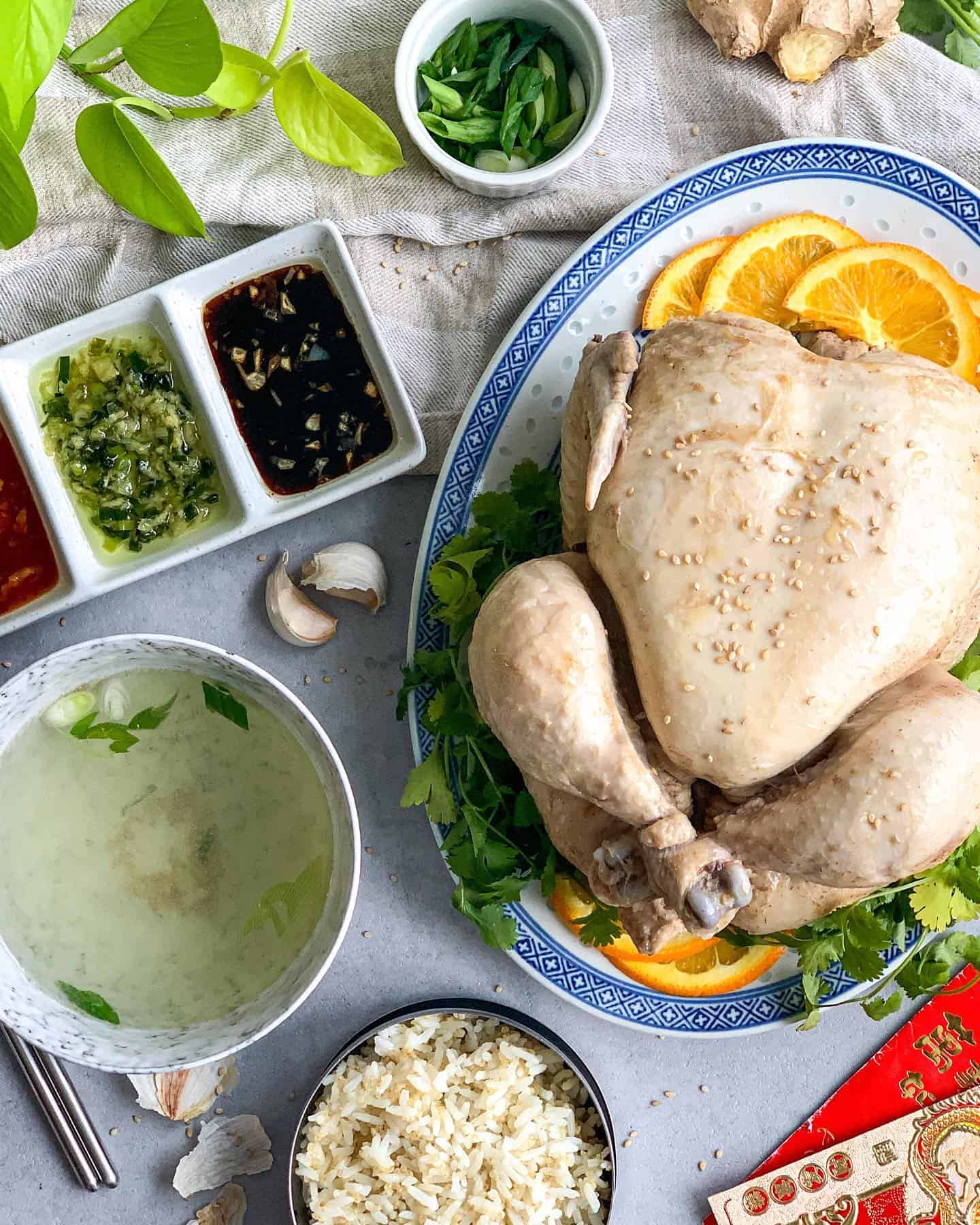 2. Hainanese Chicken Rice