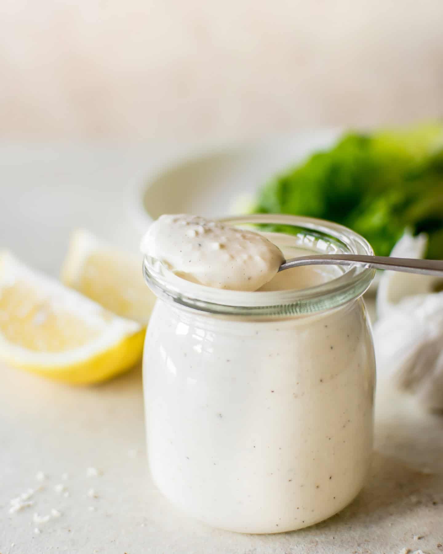 homemade-caesar-dressing homemade caesar salad dressing