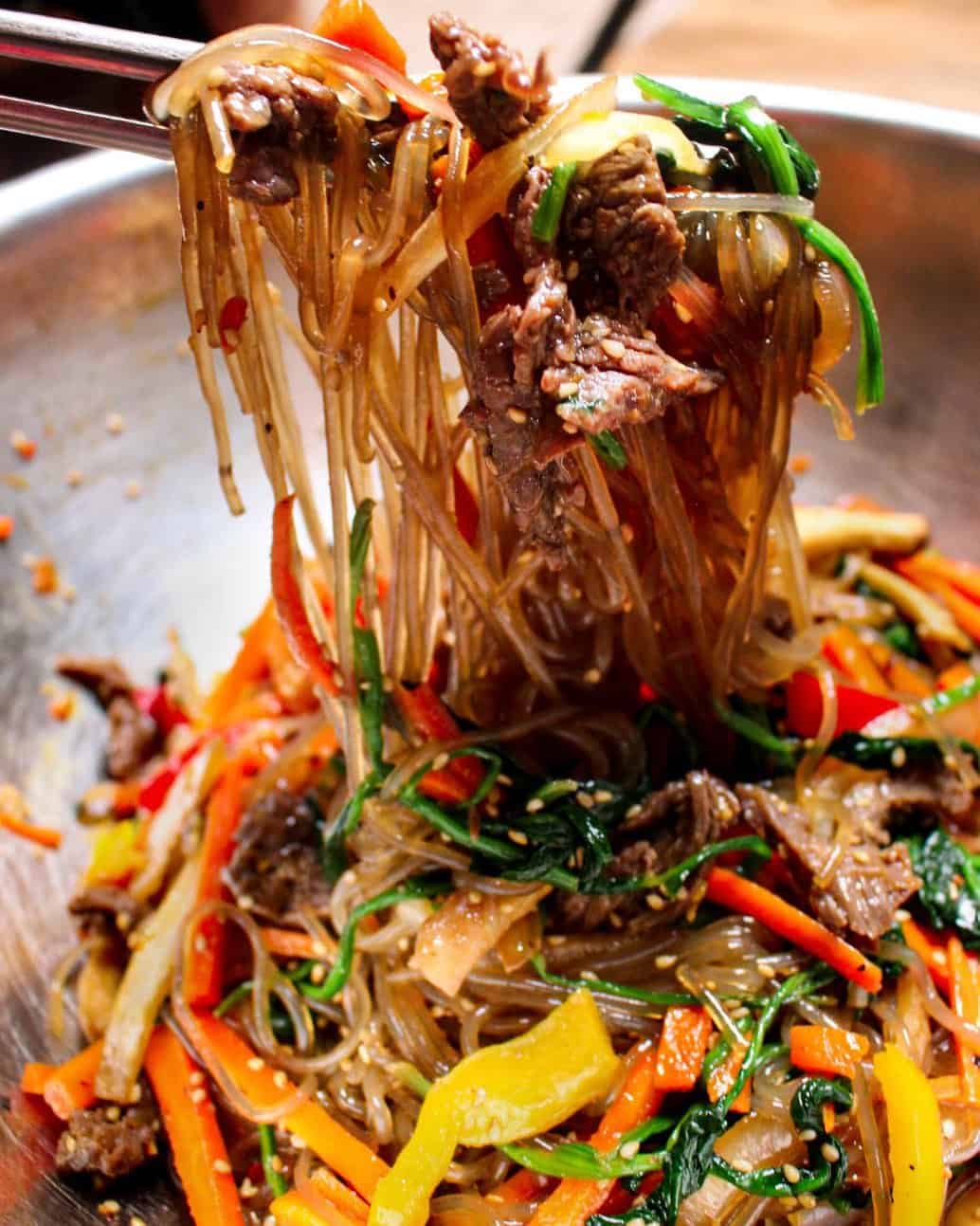 japchae 12. Korean Japchae Rice Noodles