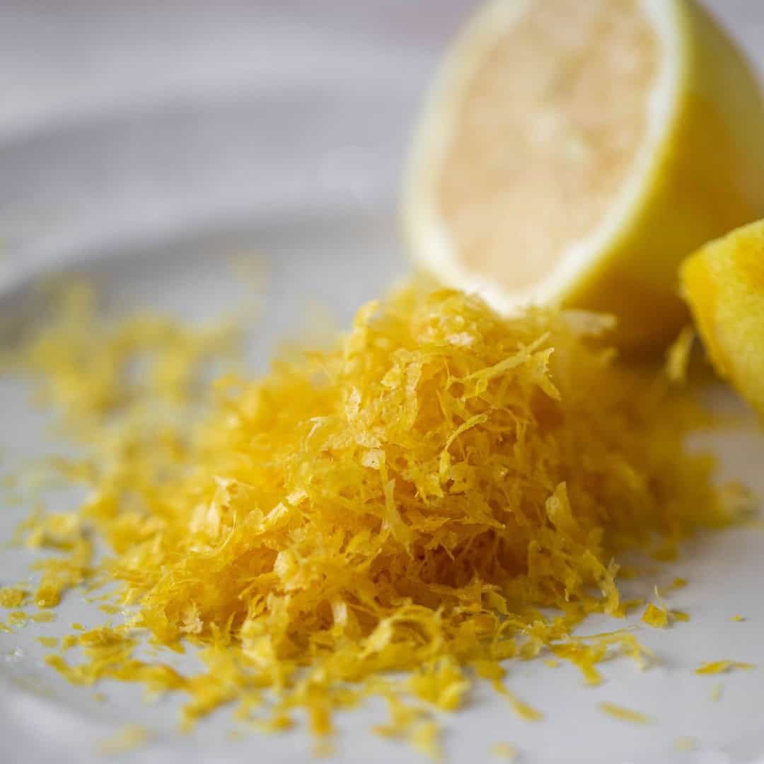 lemon zest