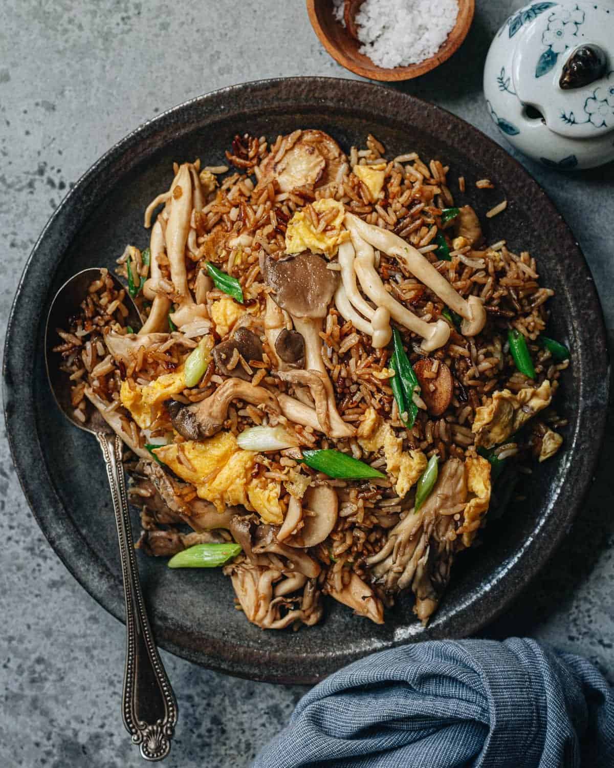 mushroom-rice 10. Mushroom Rice