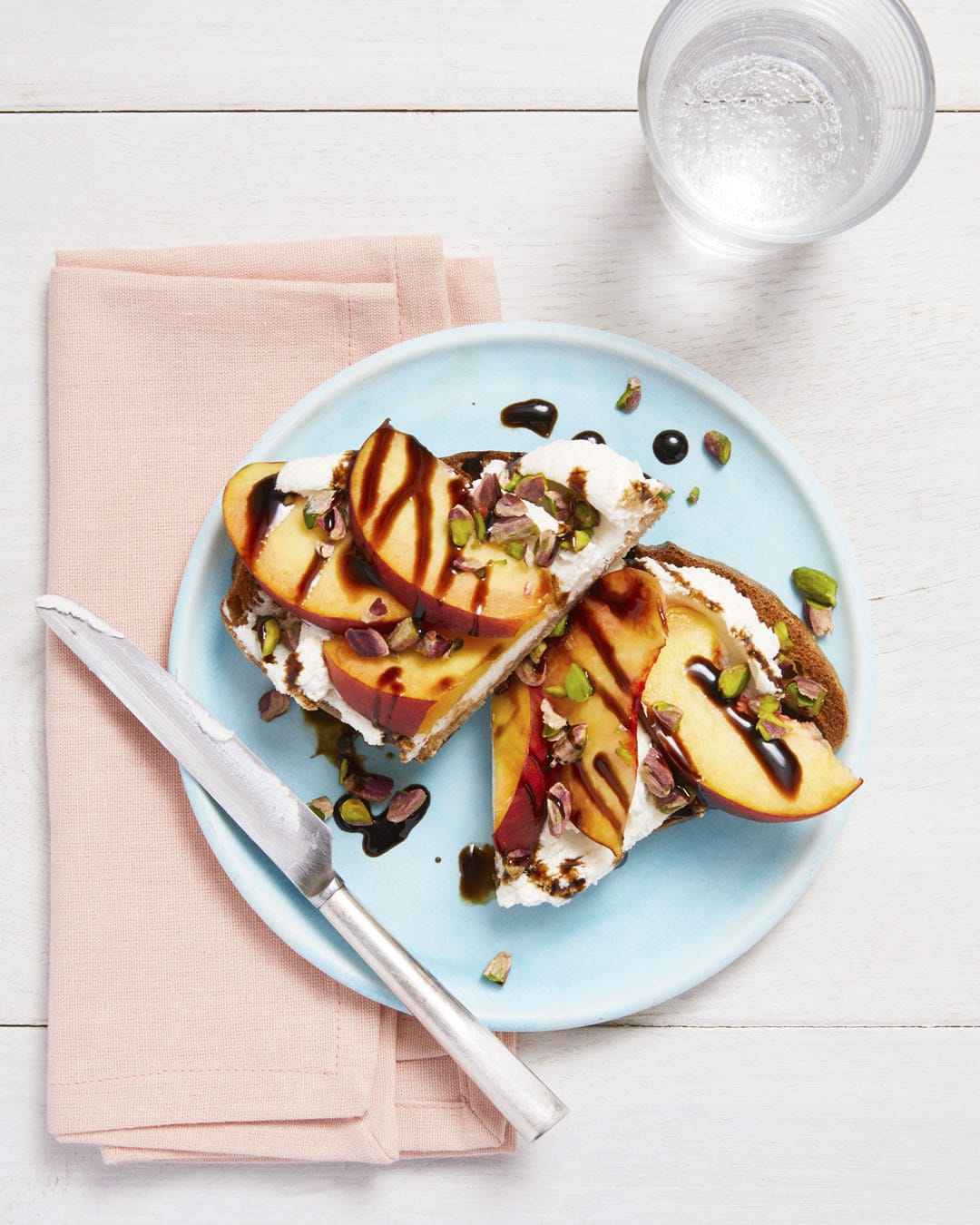 10. Peach and Ricotta Stuffed French Toast