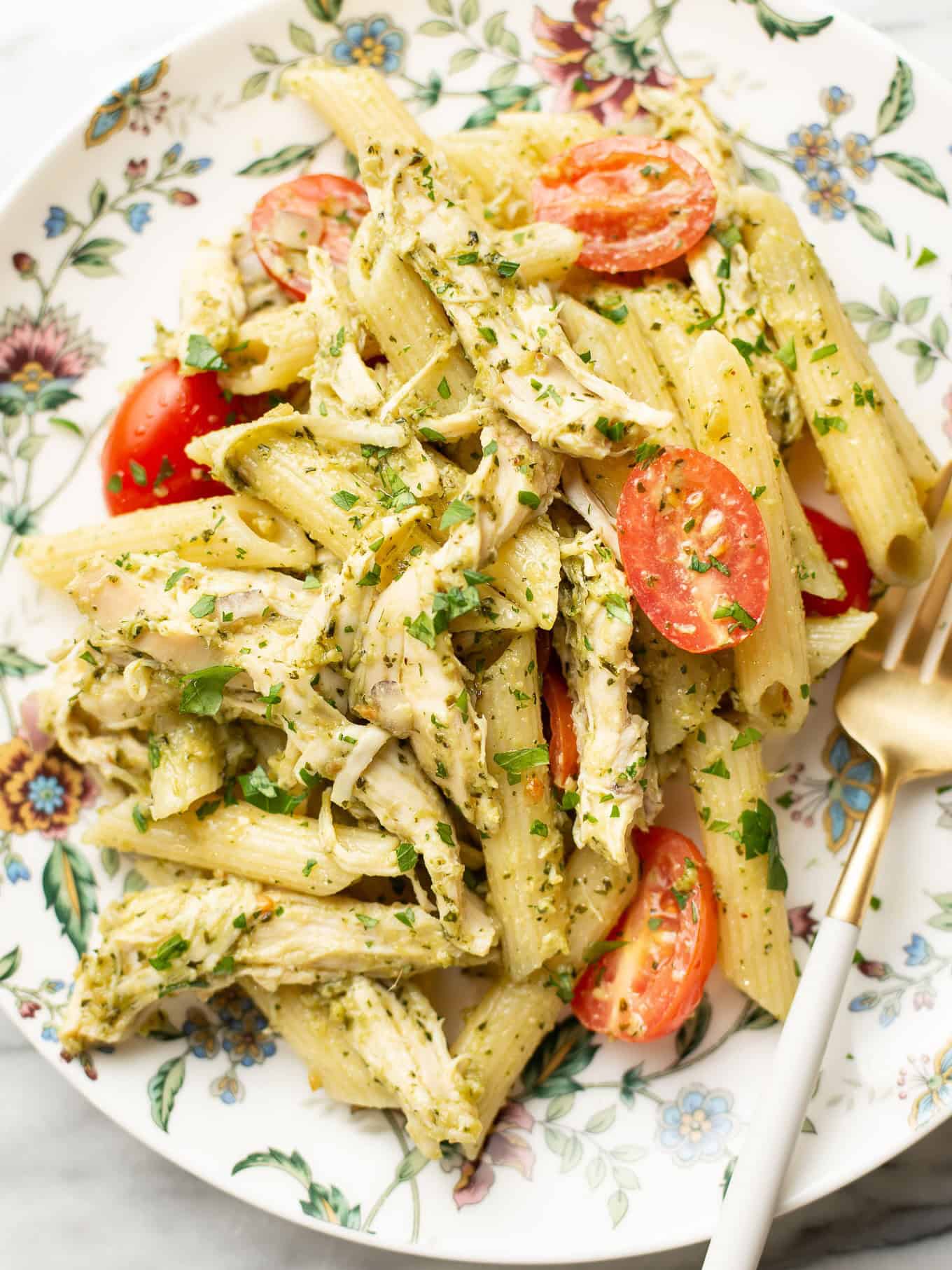 2. Pesto Pasta Salad