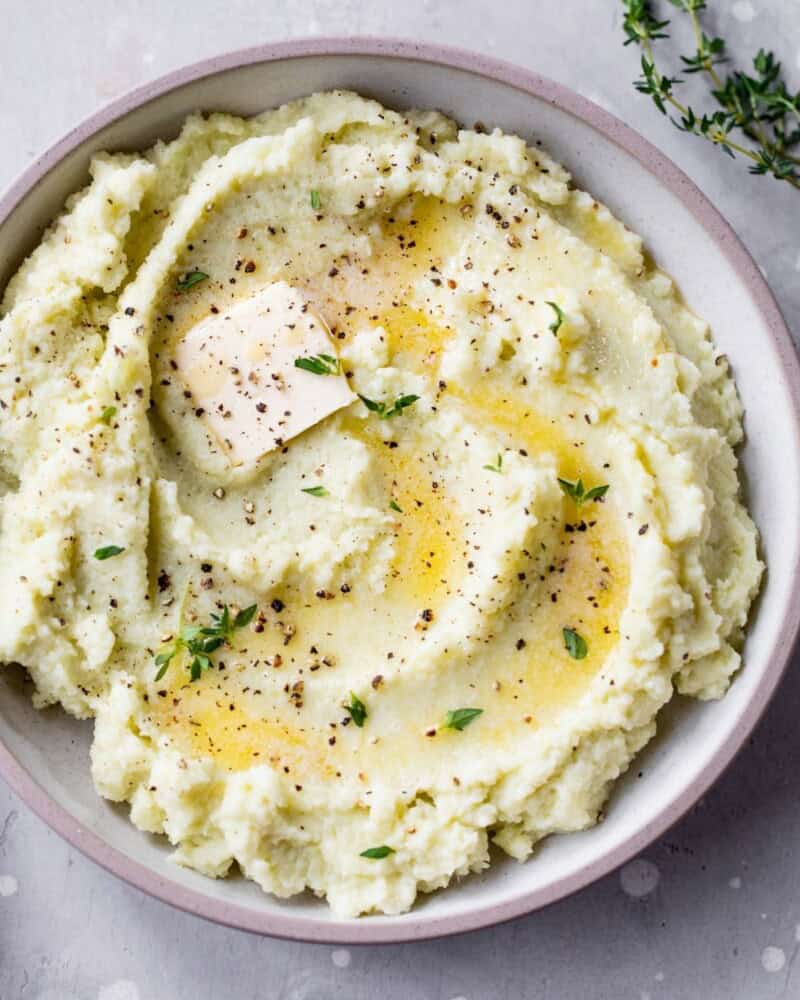 potato-cauliflower-mash 7. Potato Cauliflower Mash