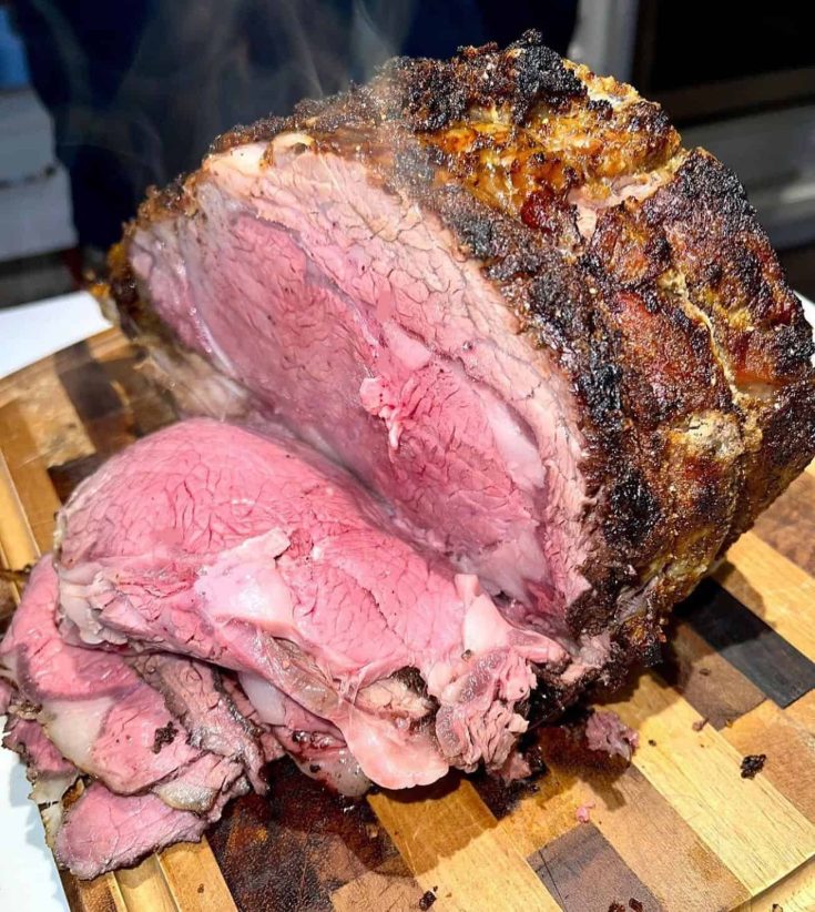 Thanksgiving Prime Rib Roast Recipe with Creamy Horseradish Sauce