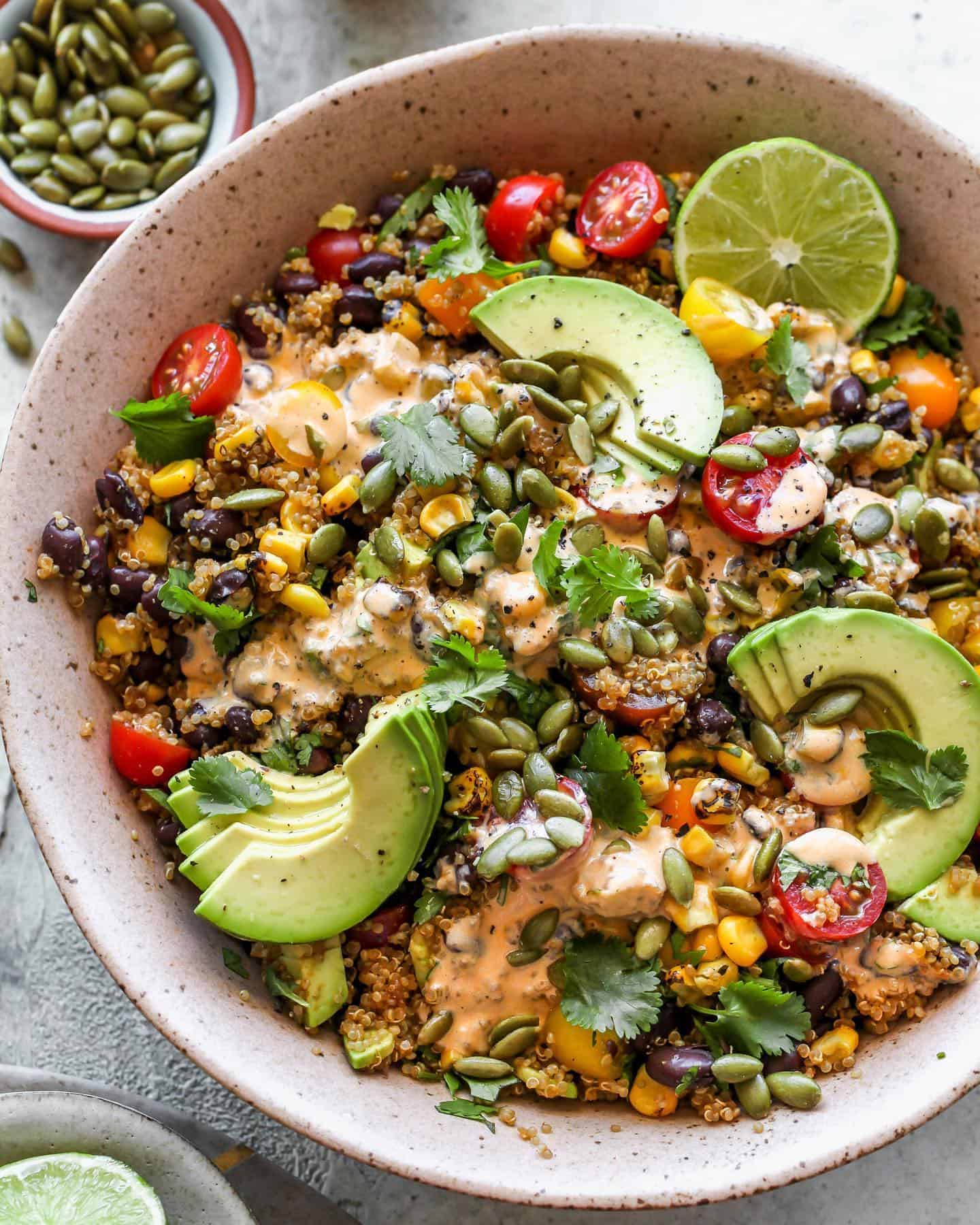 11. Southwest Quinoa Salad