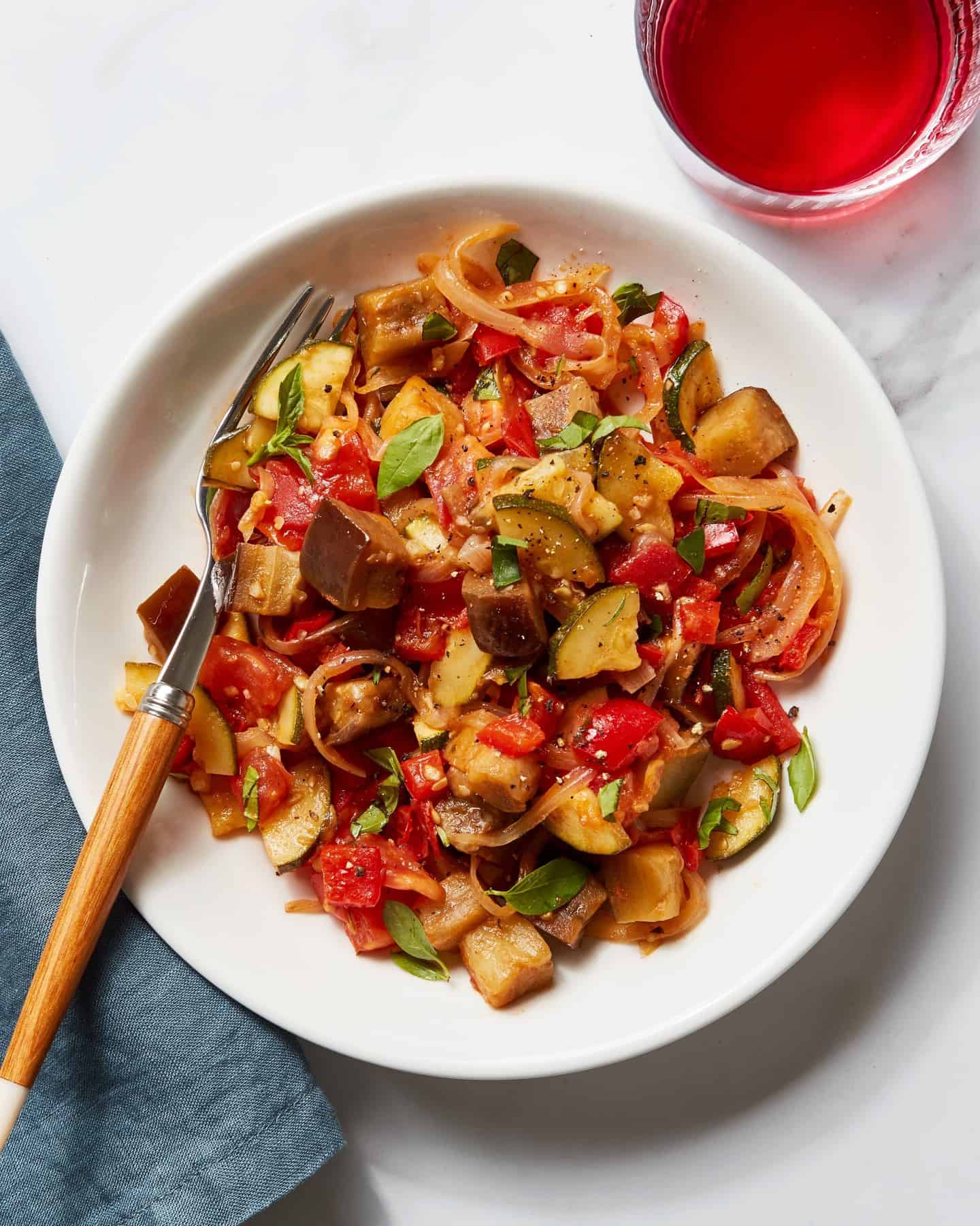 10. Classic Eggplant Ratatouille