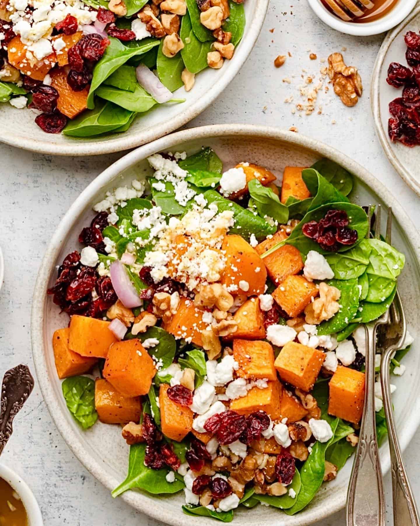 roasted-cauliflower-with-goat-cheese 3. Roasted Butternut Squash with Goat Cheese