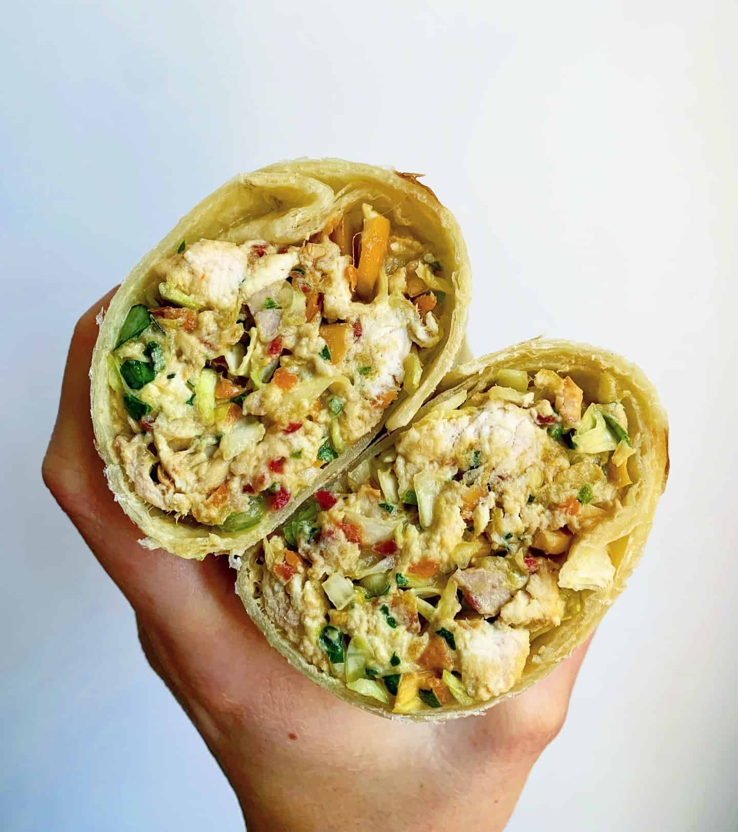 1. Rotisserie Chicken Salad Wrap
