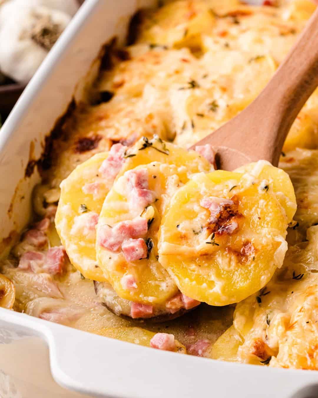 10. Scalloped Potatoes and Ham