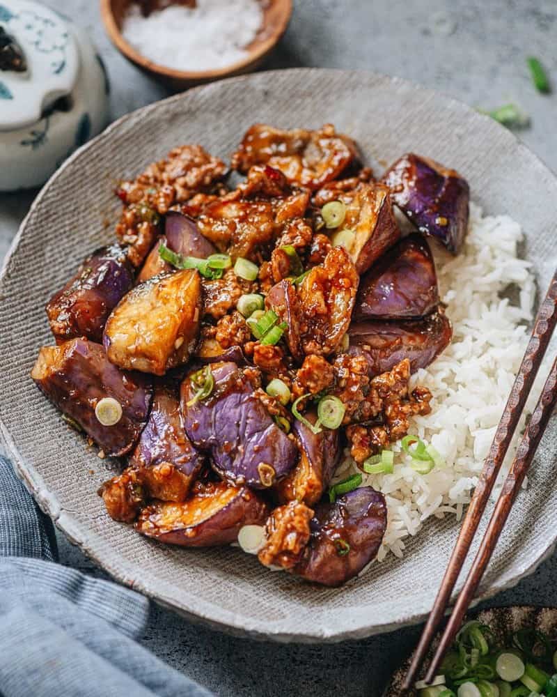 9. Sichuan Spicy Eggplant
