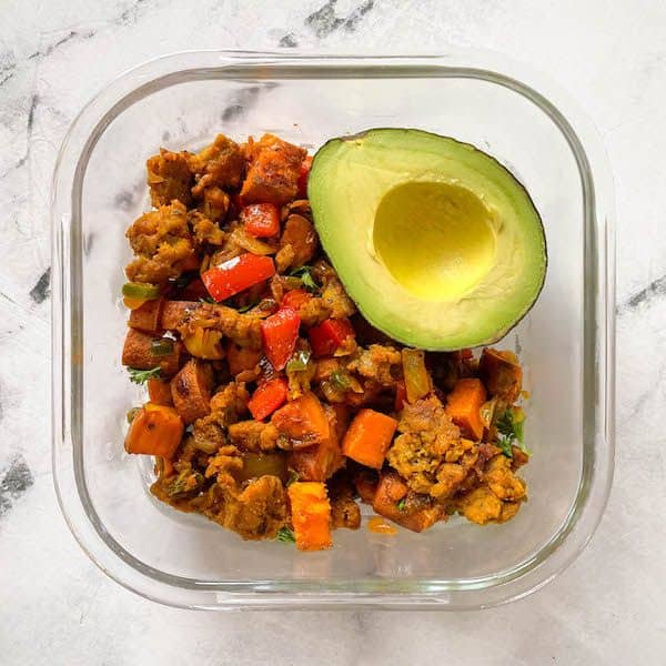 5. Sweet Potato Hash with Veggies
