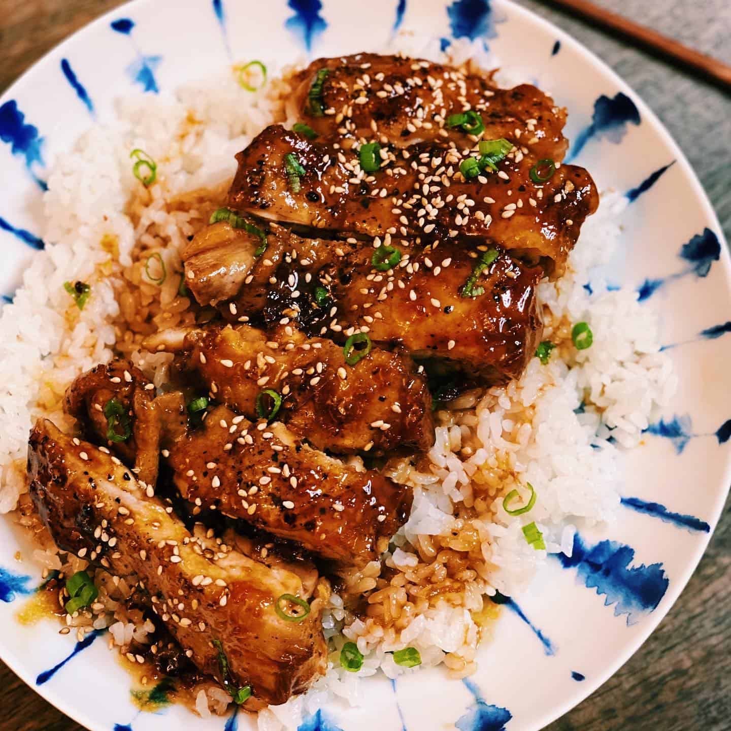 7. Teriyaki Chicken Rice Bowl