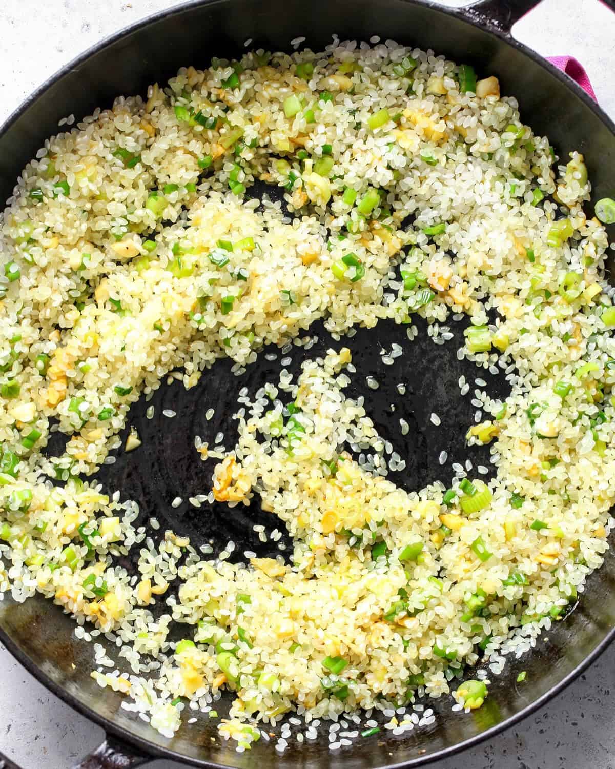 toasting-rice toasting rice