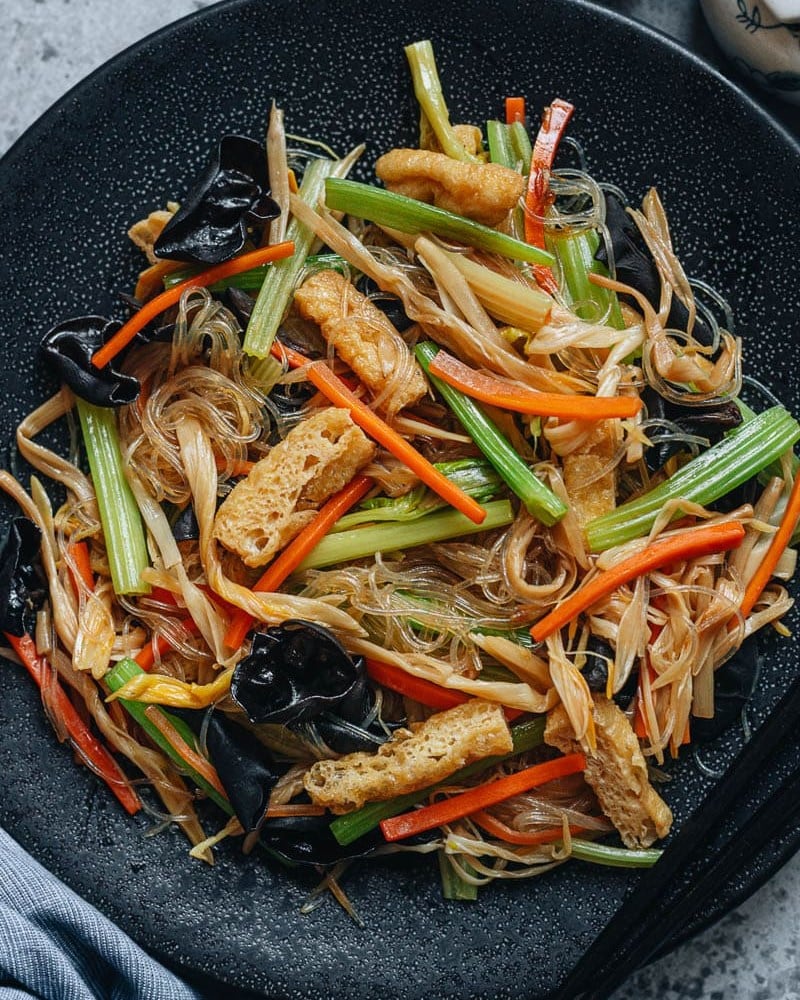 tofu-mushroom-stir-fry 10. Tofu and Mushroom Stir-Fry