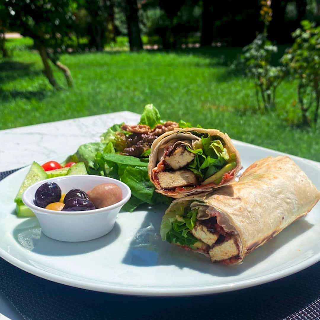 14. Teriyaki Tofu Wrap