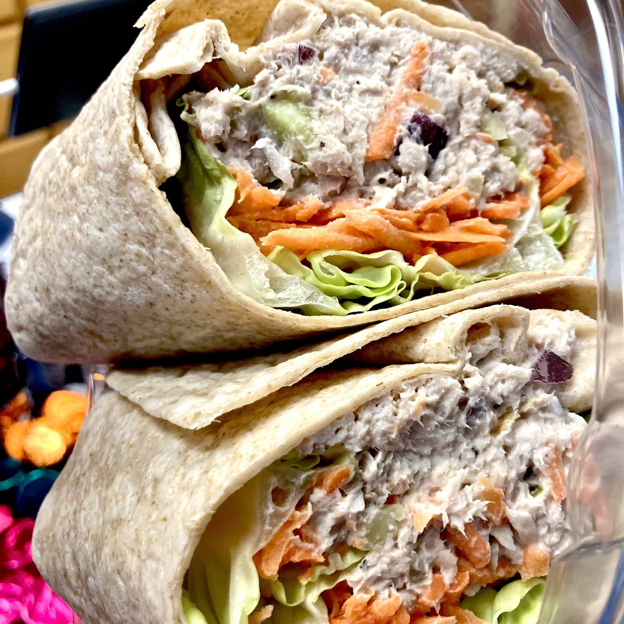 10. Spicy Tuna Salad Wraps
