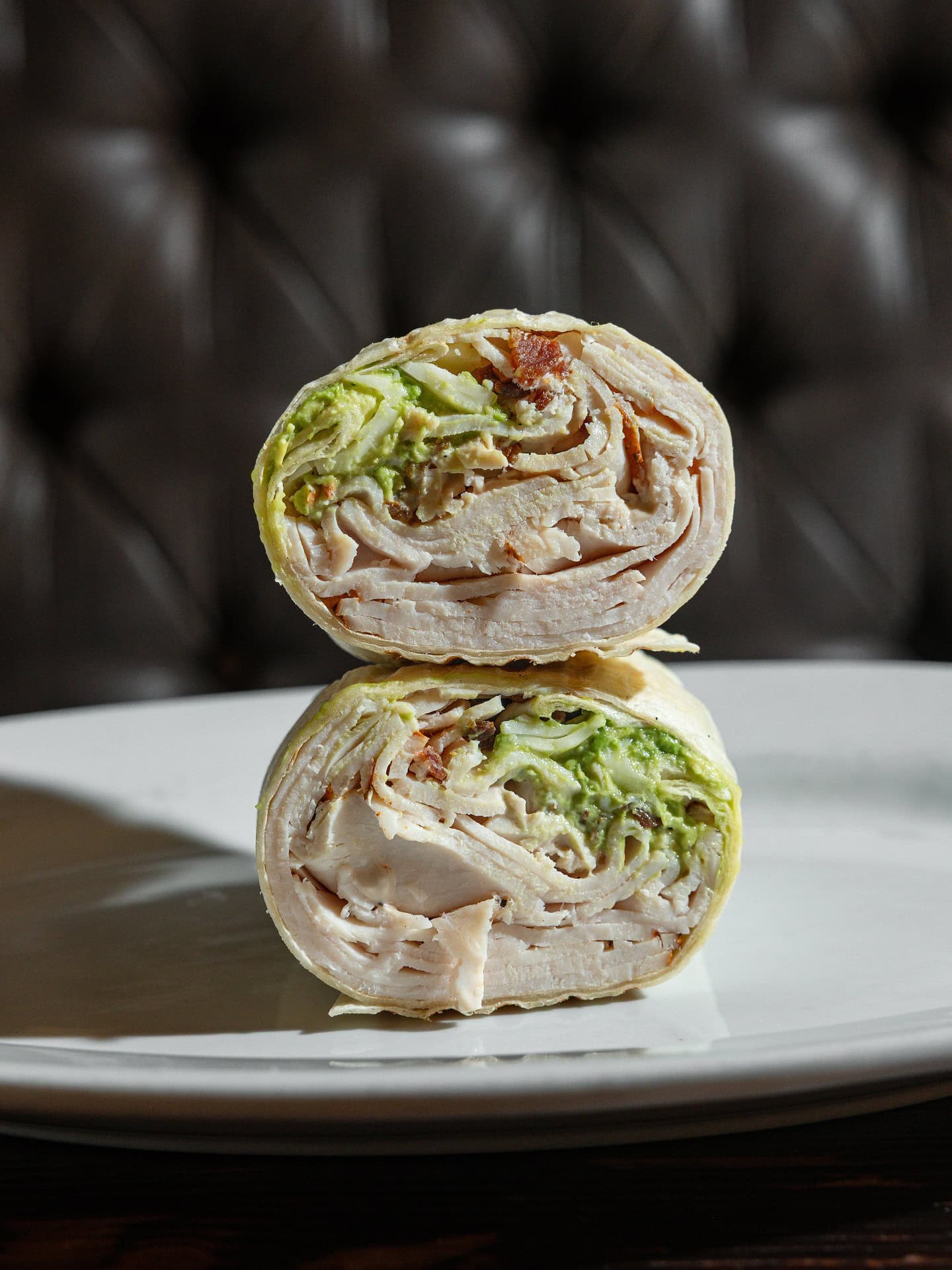 2. Turkey Avocado Club Wrap