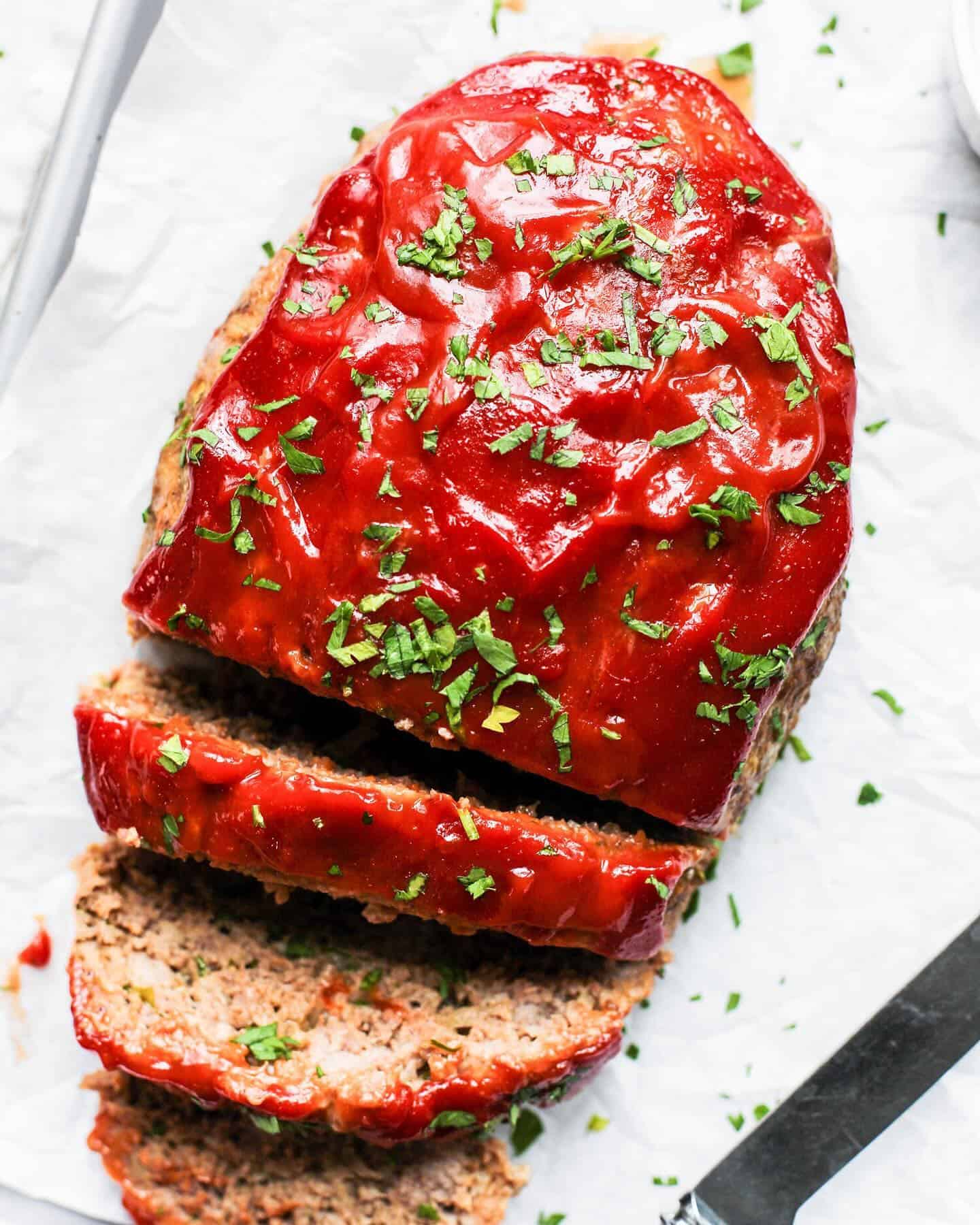 turkey-meatloaf 1. Classic Turkey Meatloaf