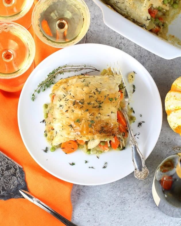 turkey-pot-pie 8. Creamy Turkey Pot Pie