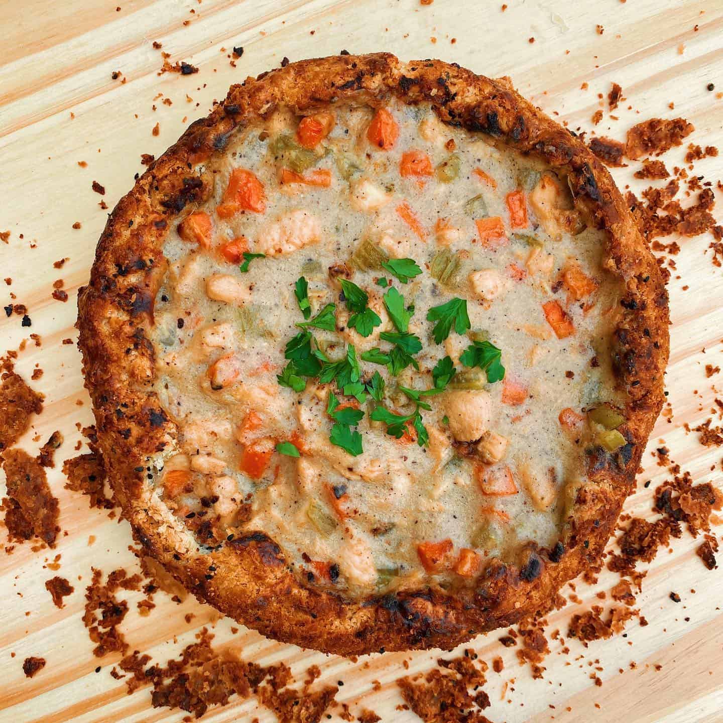 cooked turkey pot pie