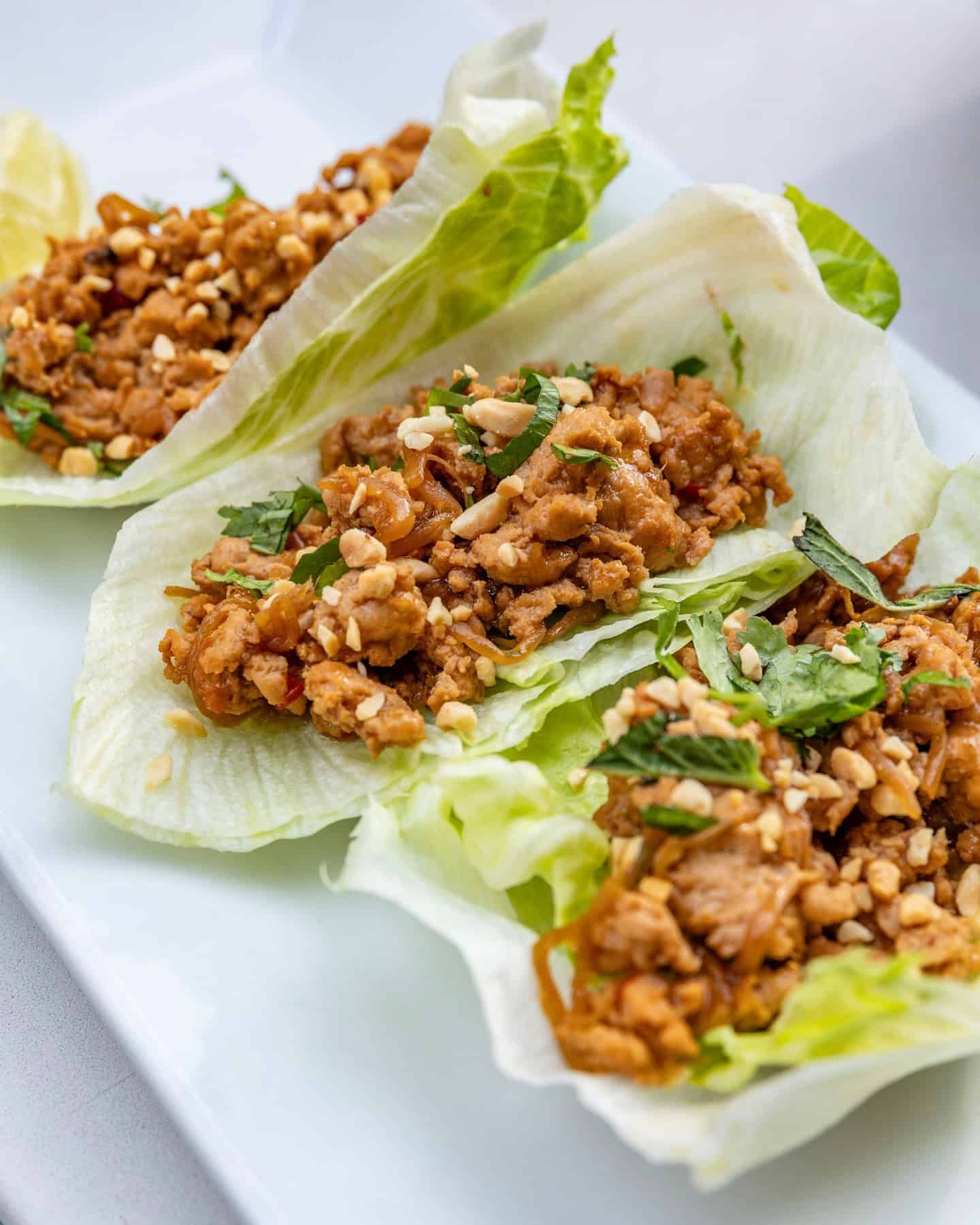turkey-wraps 7. Turkey Lettuce Wraps