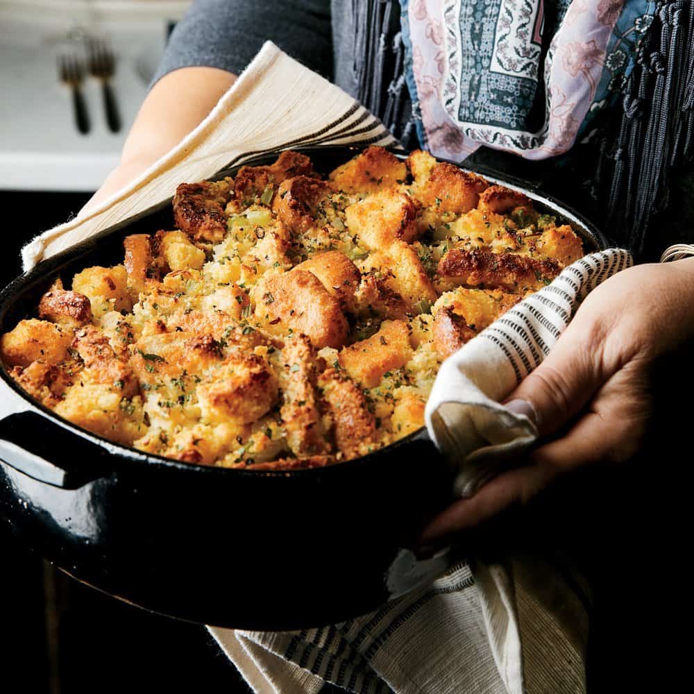 two-bread-stuffing 3. Two-Bread Stuffing (Inspired by Chef Kristen Kish)
