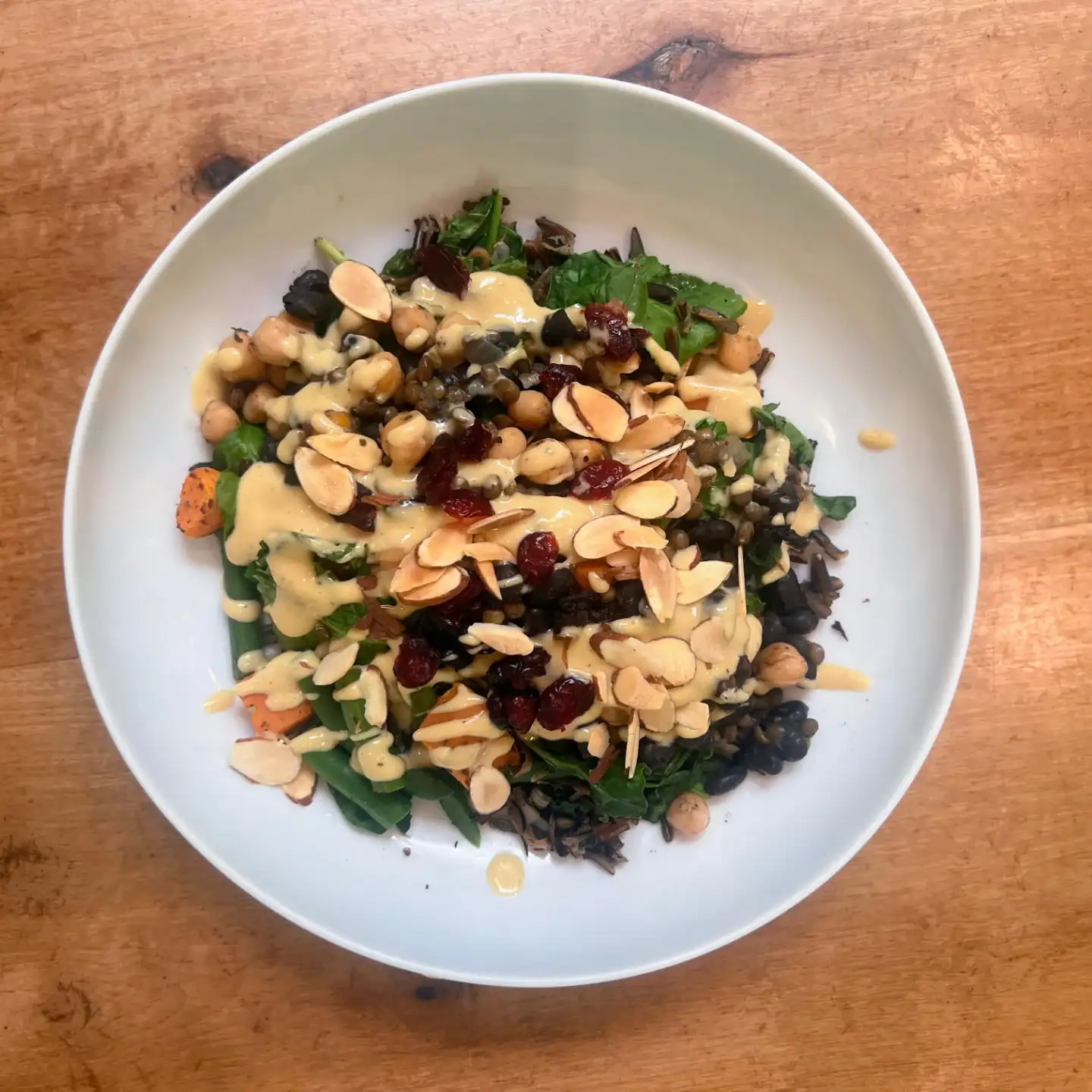 wild-rice-salad 4. Wild Rice with Cranberries and Almonds