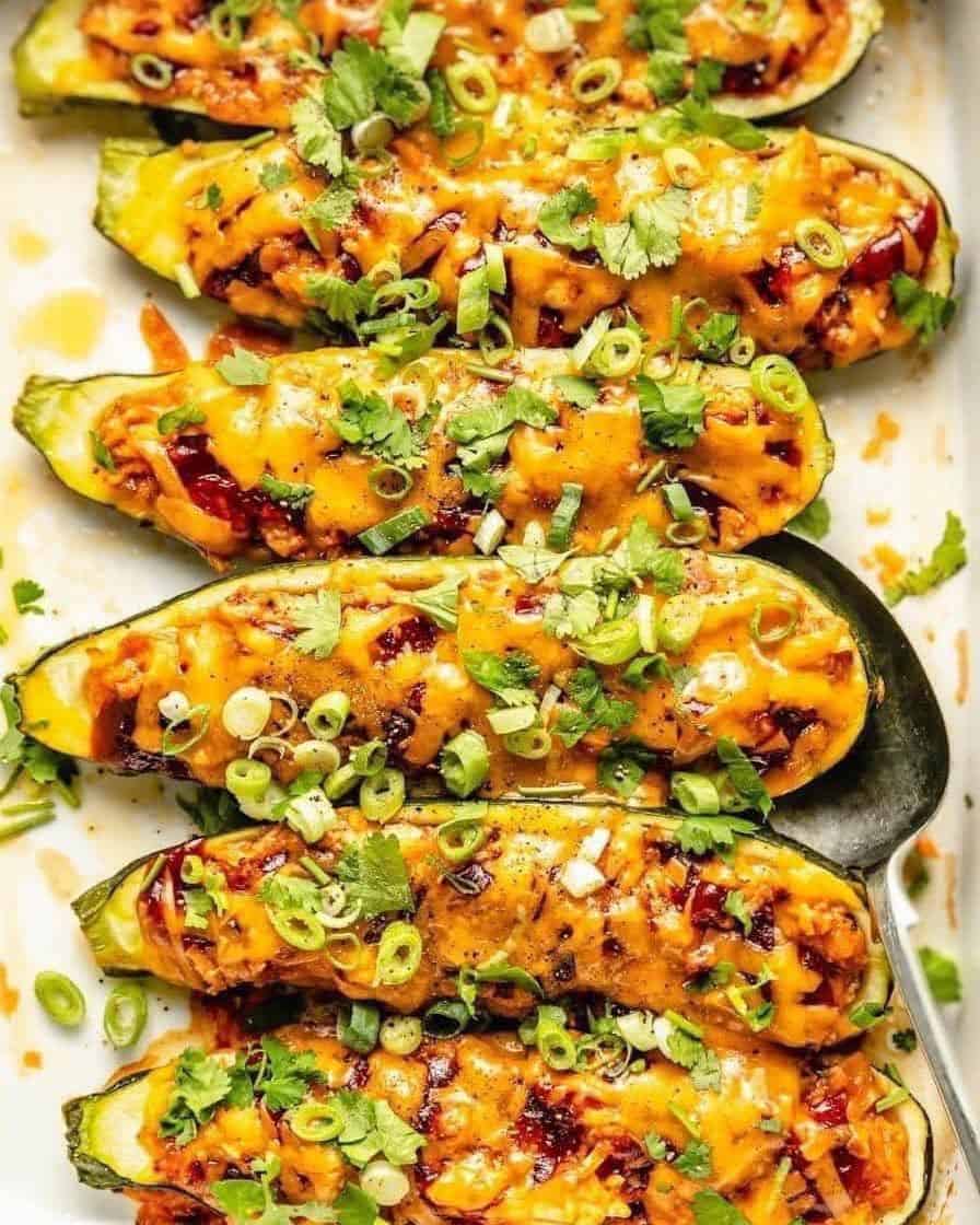 9. Stuffed Zucchini Boats