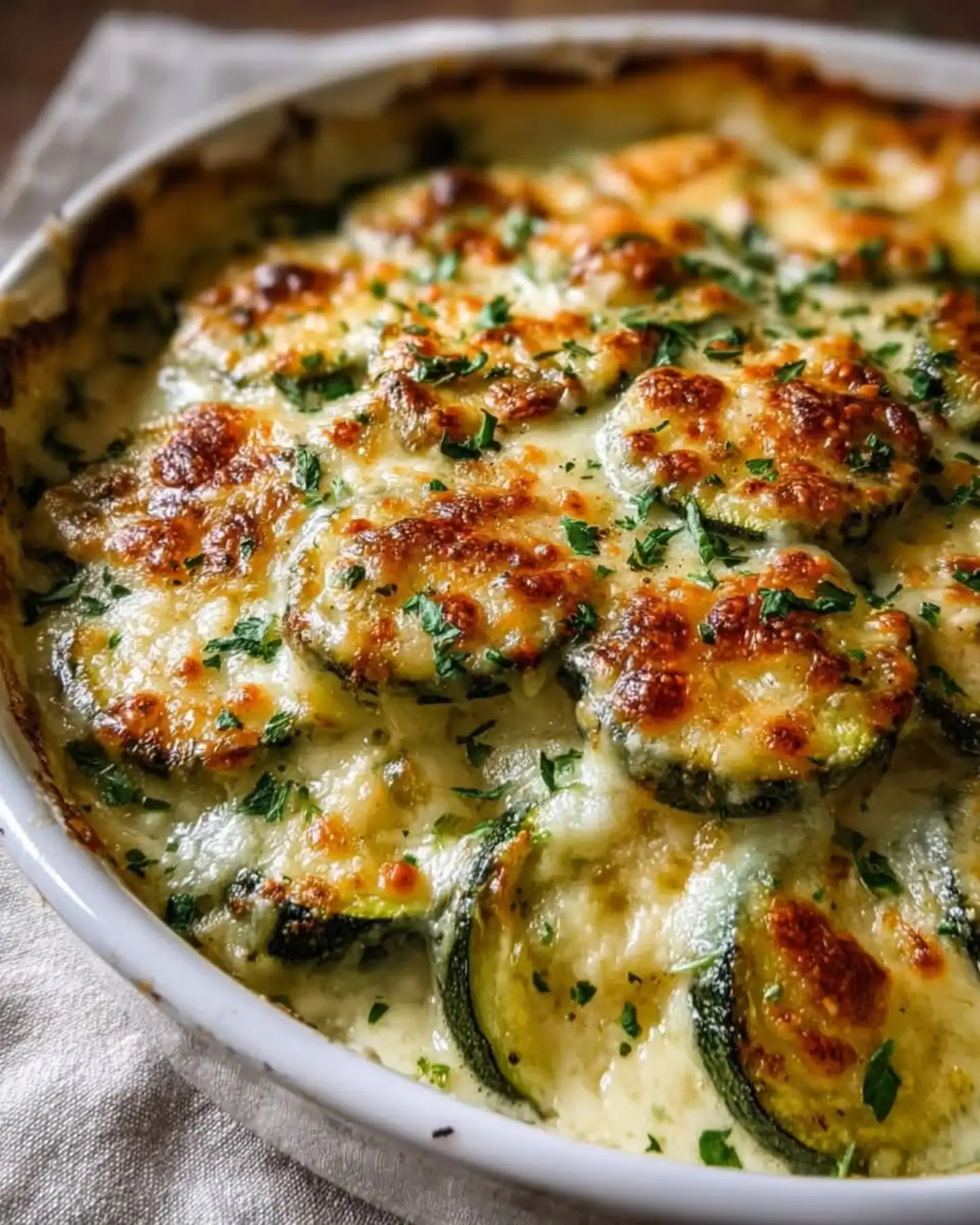 4. Cheesy Zucchini Casserole